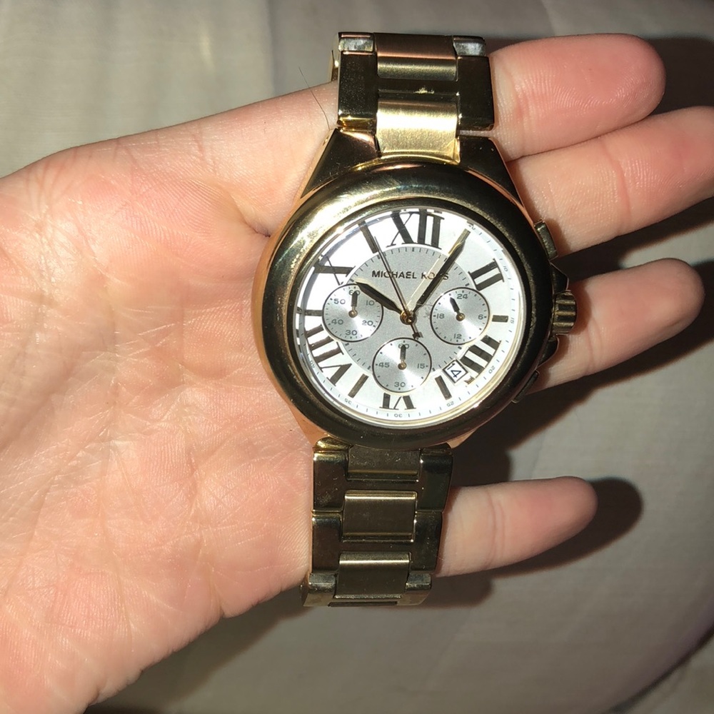 Gold Michael Kors Watch